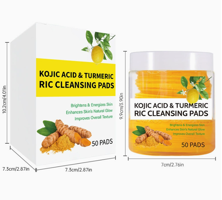 Kojic Acid &  Turmeric Cleansing Pads