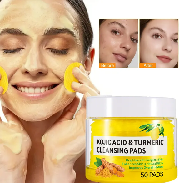 Kojic Acid &  Turmeric Cleansing Pads